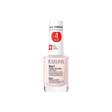 Cuidado para Unhas Pés 9 em 1 Total Action Eveline Nail Ther