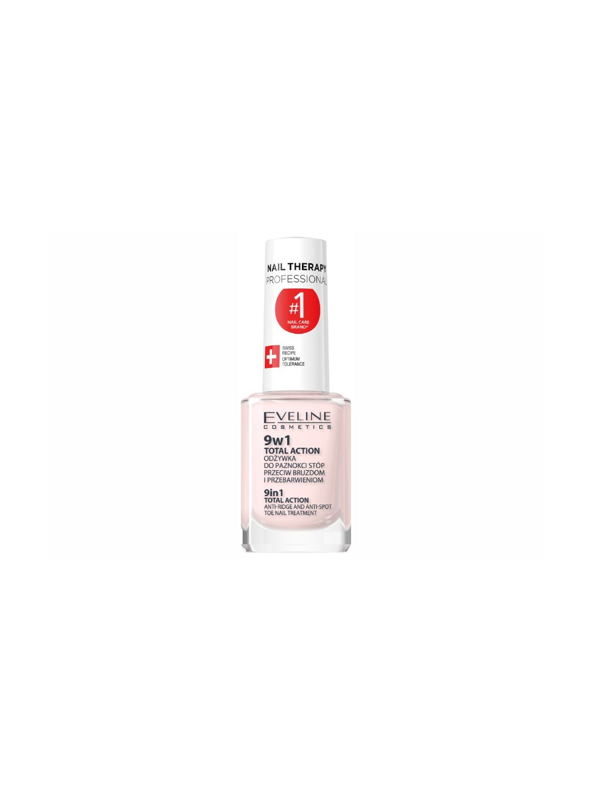 Cuidado para Unhas Pés 9 em 1 Total Action Eveline Nail Ther