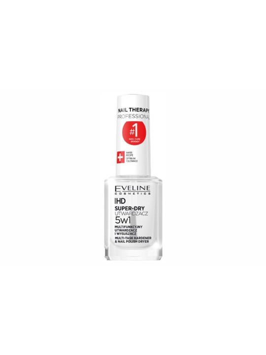 Verniz Top Coat Secagem Ultra Rápida 5 em 1 Eveline Nail The