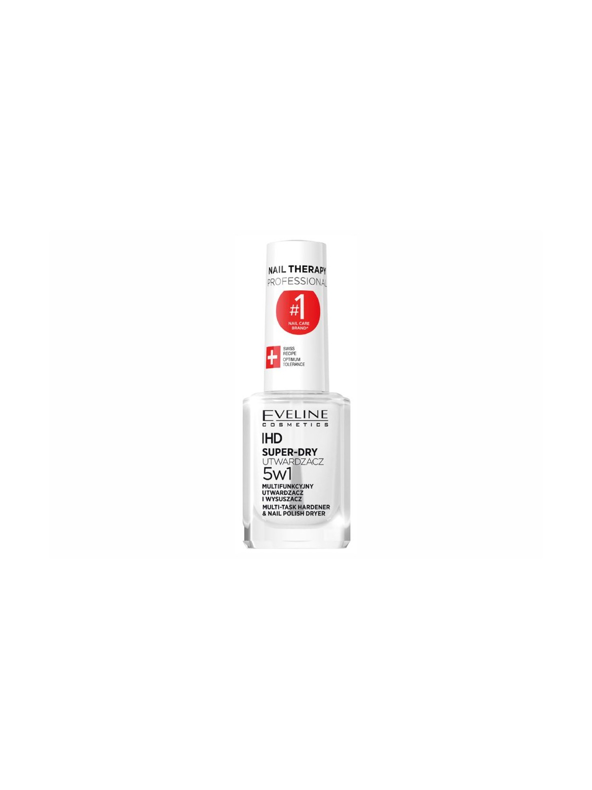 Verniz Top Coat Secagem Ultra Rápida 5 em 1 Eveline Nail The
