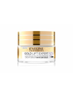 Creme de Dia e Noite 50+ Eveline Gold Lift Expert 50 ml
