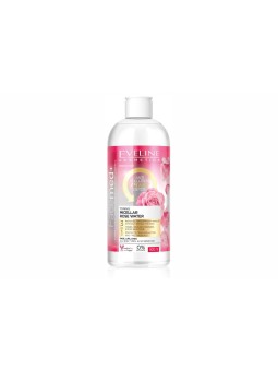 Água Micelar Tonificante Água de Rosas Eveline Facemed 400 m