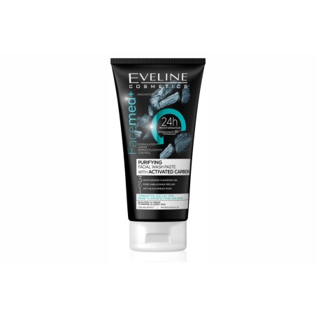 Pasta de Limpeza Facial com Carvão Ativado Eveline Facemed+