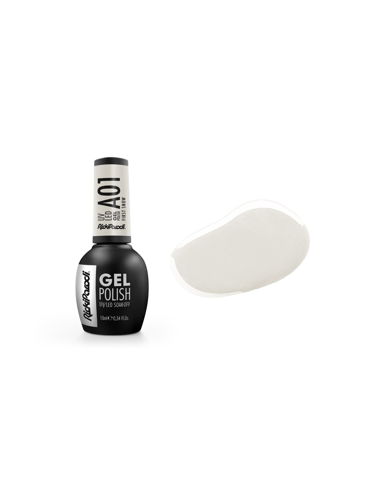Verniz Gel Rickiparodi First Snow A01 10 ml