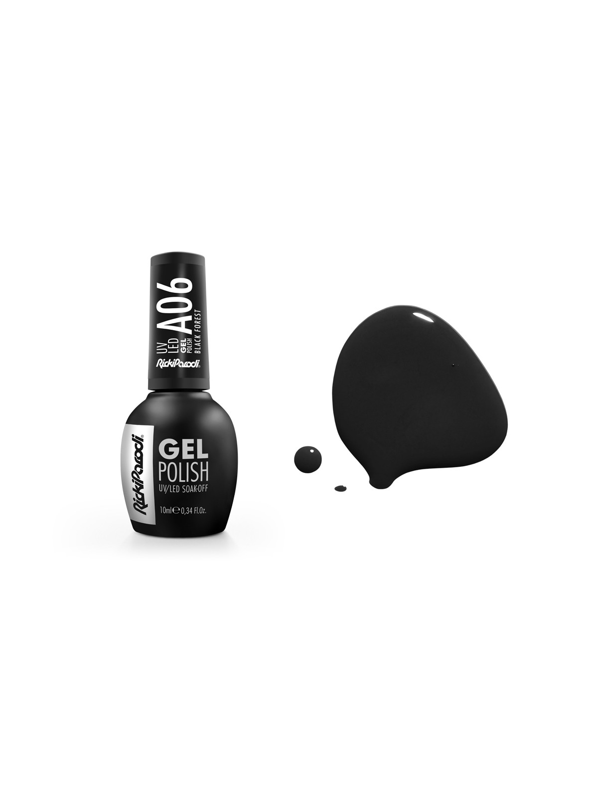 Verniz Gel Rickiparodi Black Forest A06 10 ml