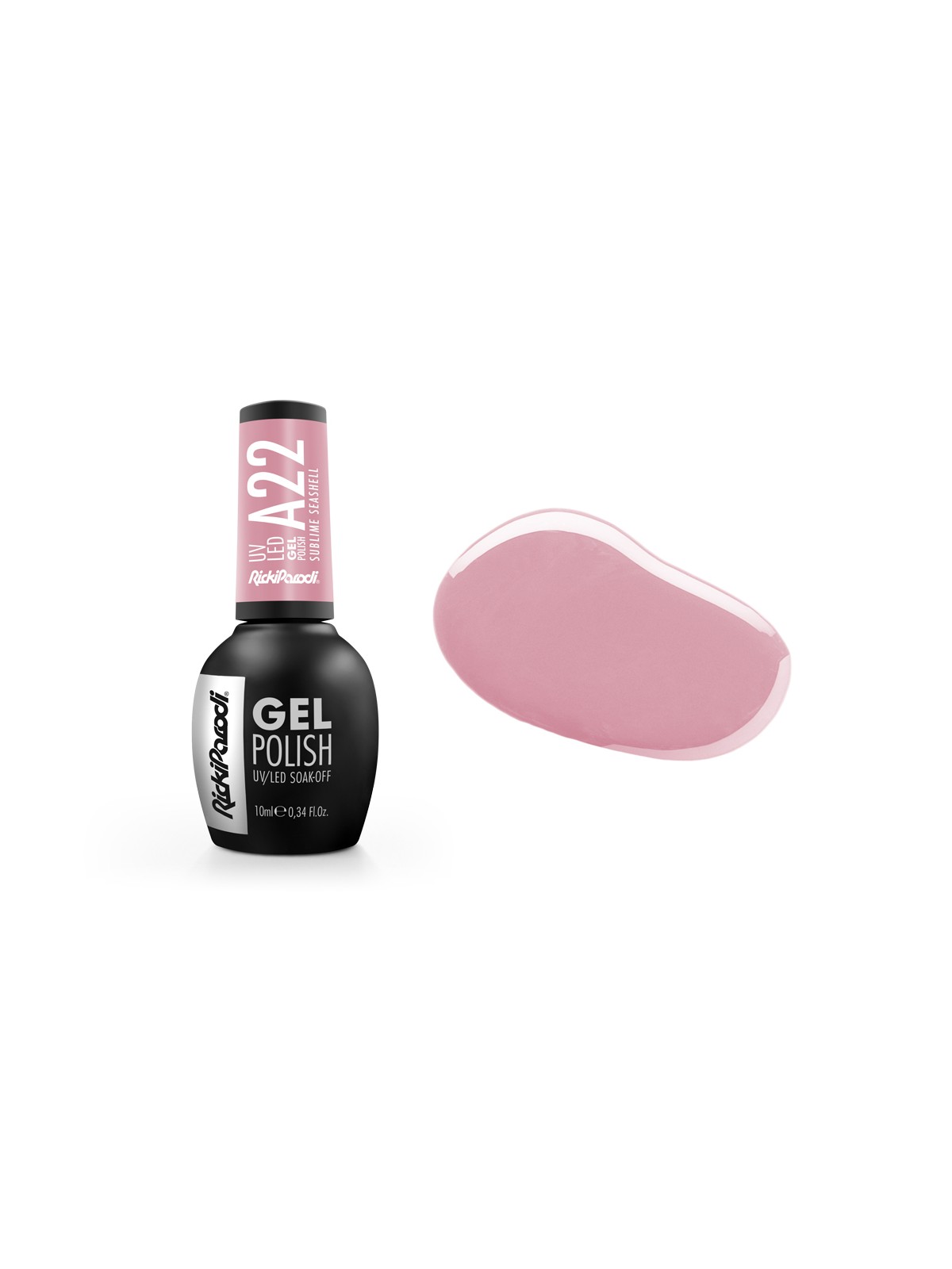 Verniz Gel Rickiparodi Sublime Seashell A22 10 ml