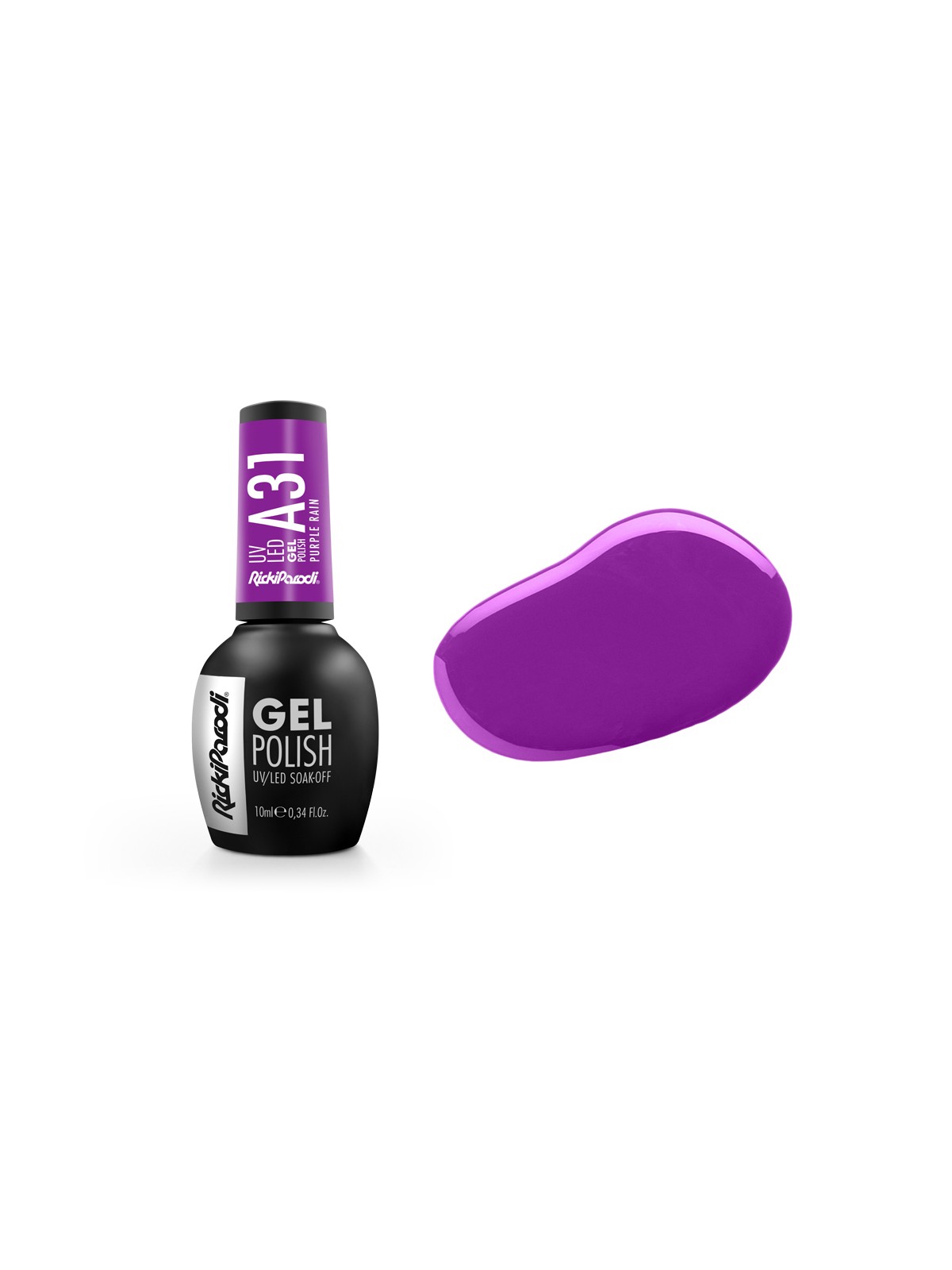 Verniz Gel Rickiparodi Purple Rain A31 10 ml