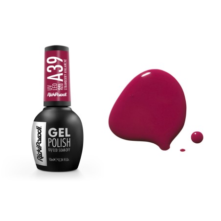 Verniz Gel Rickiparodi Strawberry Avalanche A39 10 ml
