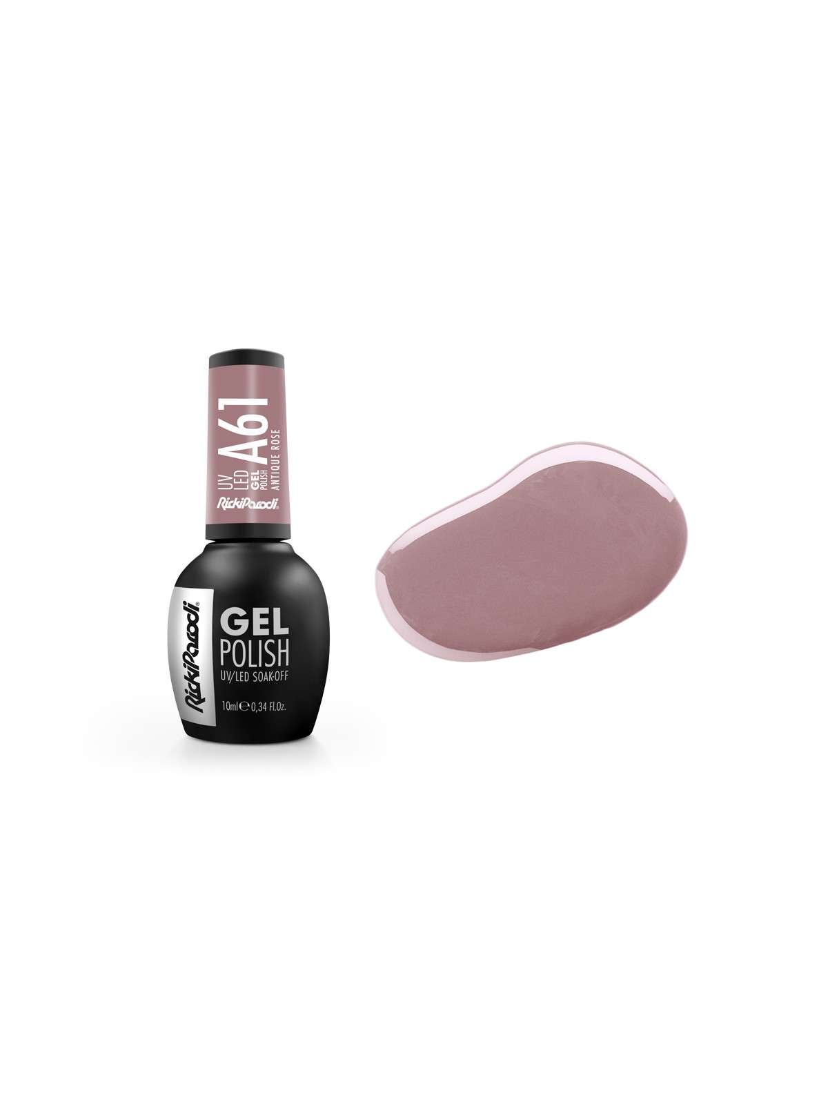 Verniz Gel Rickiparodi Antique Rose A61 10 ml