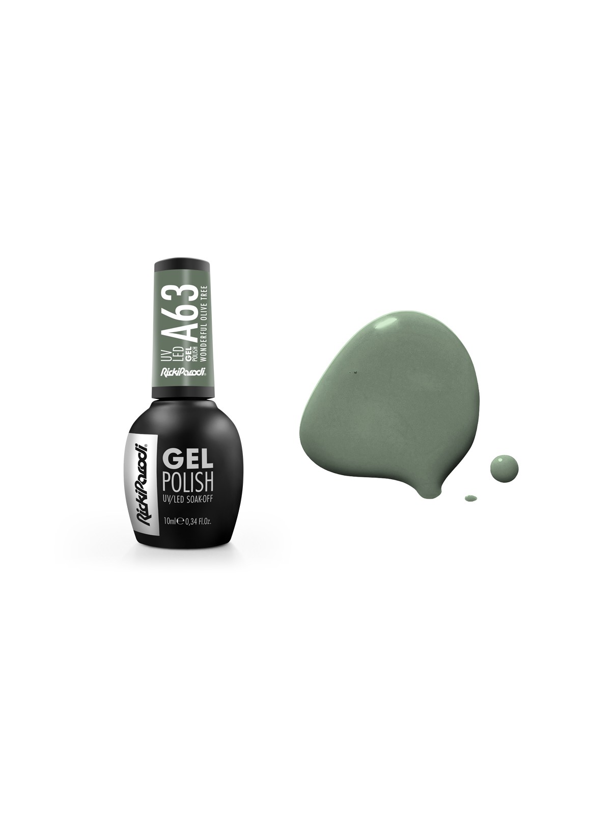 Verniz Gel Rickiparodi Wonderfull Olive Tree A63 10 ml