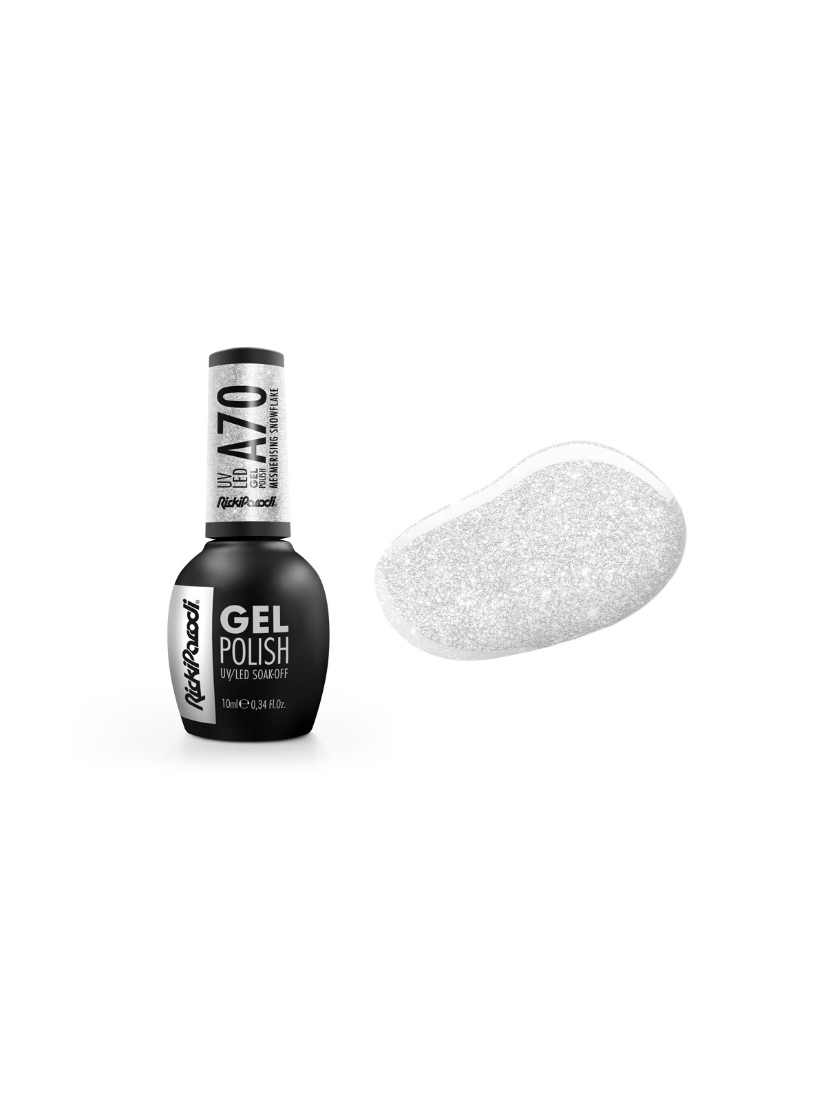 Verniz Gel Rickiparodi Mesmerising Snowflake A70 10 ml