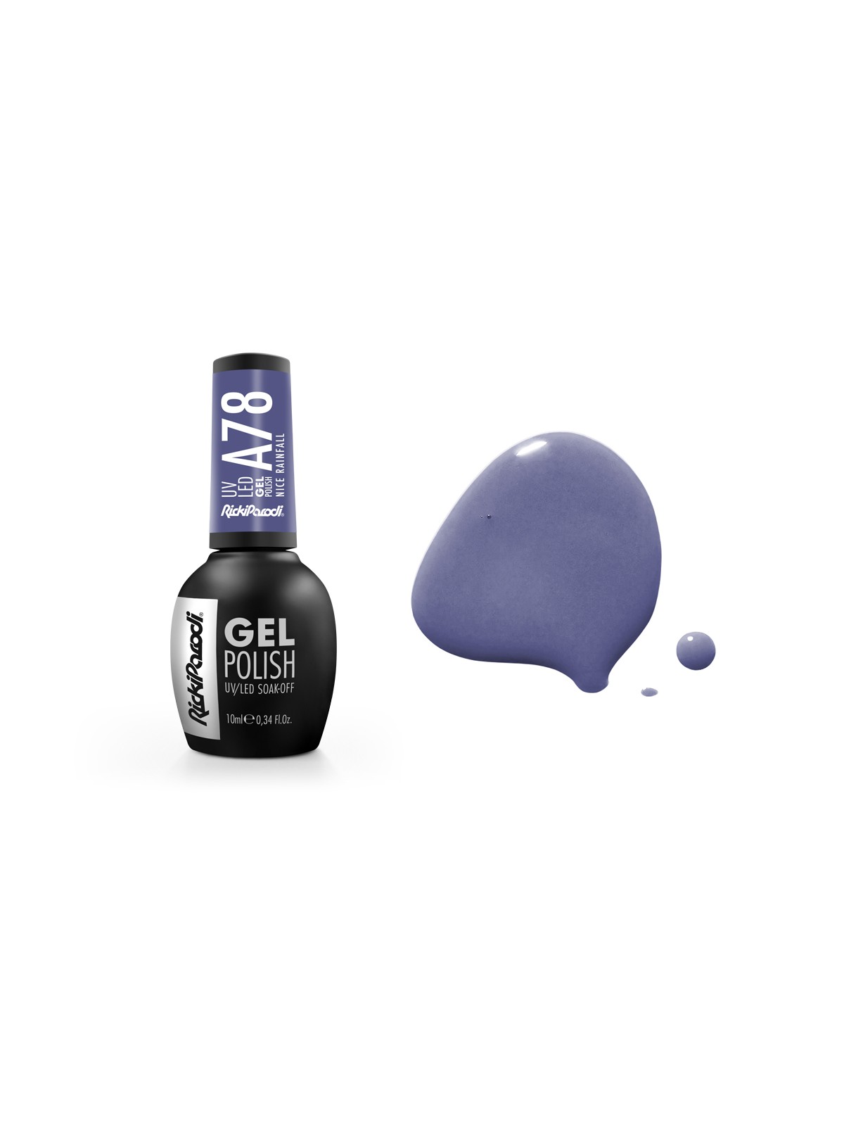Verniz Gel Rickiparodi Nice Rainfall A78 10.5 ml