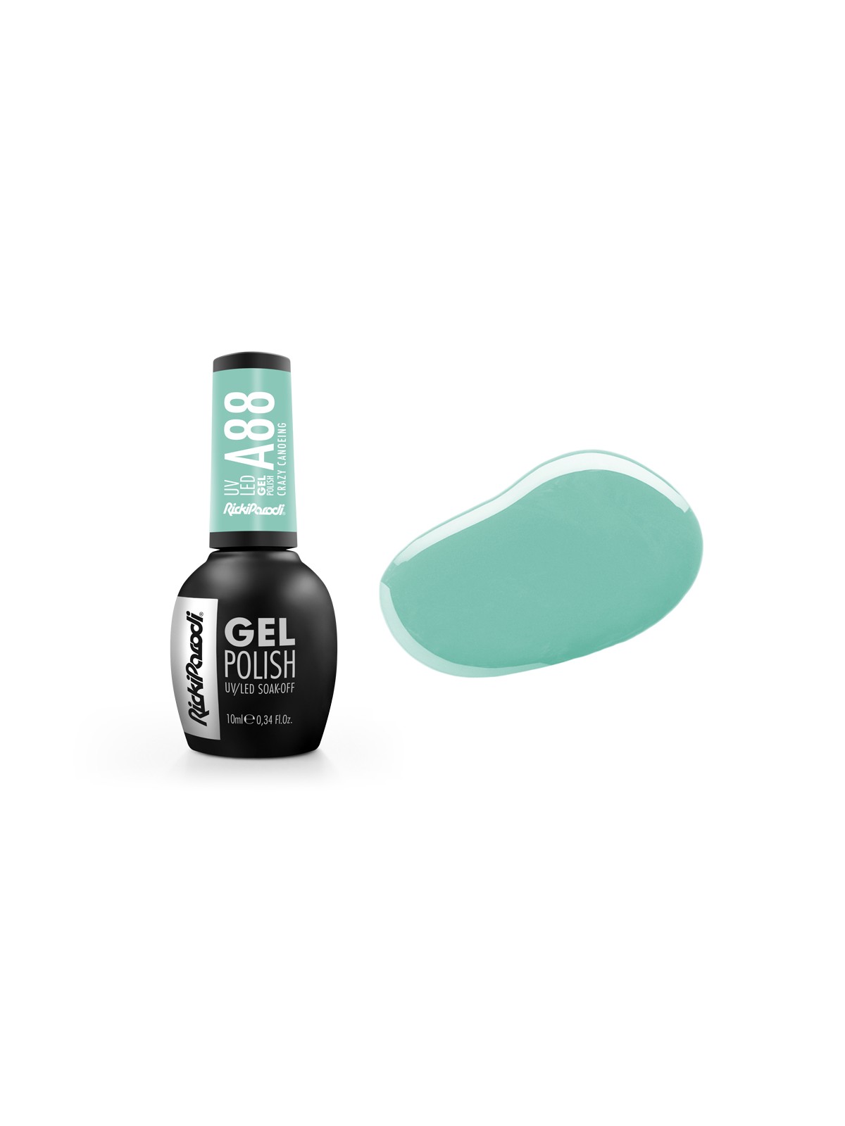 Verniz Gel RickiParodi Crazy Canoeing A88 10.5 ml