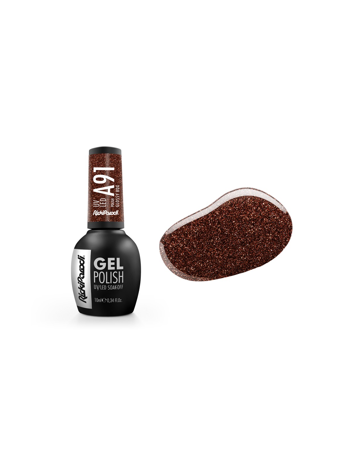 Verniz Gel RickiParodi Glossy Box A91 10.5 ml