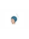 Touca Madeixas Borracha Azul