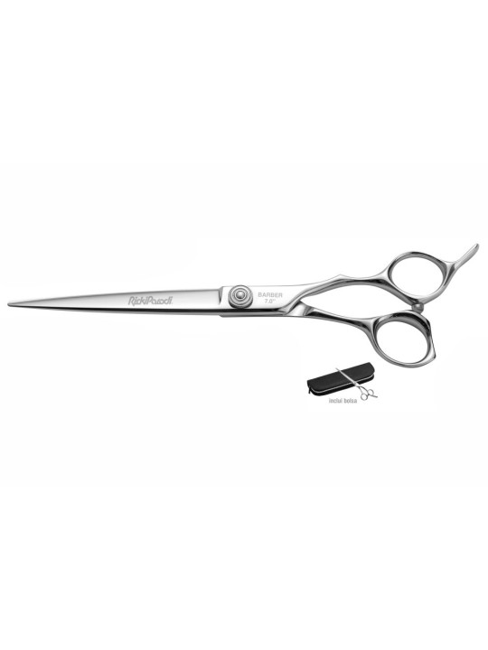 Tesoura Corte com Bolsa Rickiparodi Barber 7.0"