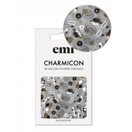 Charmicon 3D Silicone Stickers /207 Art