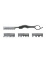 Navalha Platinum Ripar com 4 Pentes