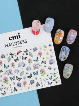 Naildress Slider Design /84 Hydrangea