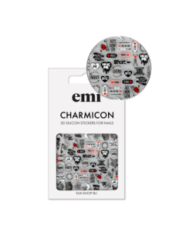 Charmicon 3D Silicone Stickers /210 Rock´n´roll