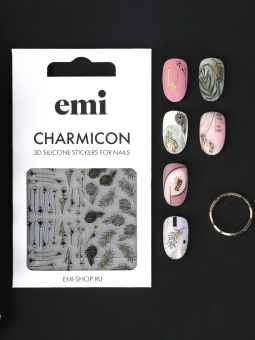 Charmicon 3D Silicone Stickers /211 Tropical Garden