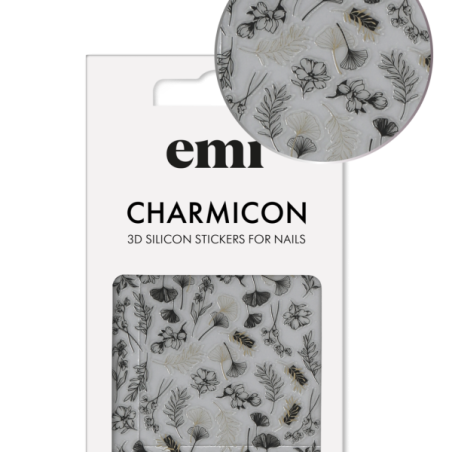 Charmicon 3D Silicone Stickers /212 Floristics