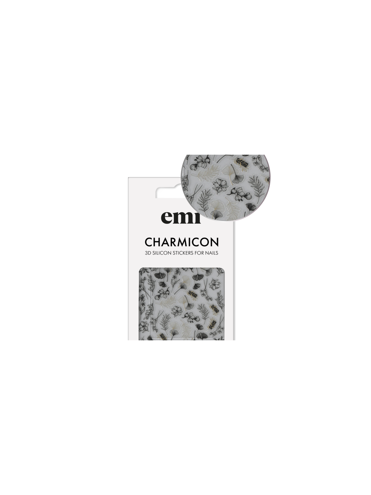 Charmicon 3D Silicone Stickers /212 Floristics