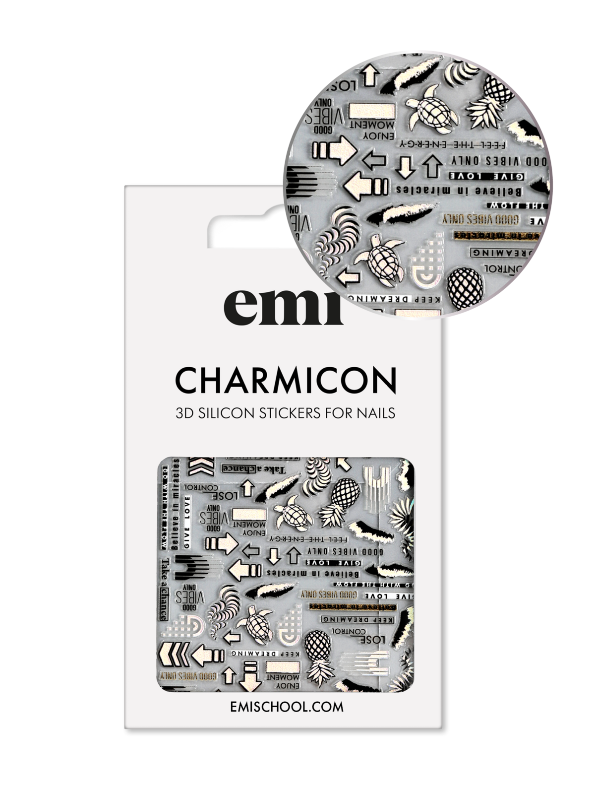 Charmicon 3D Silicone Stickers /213 Reflections