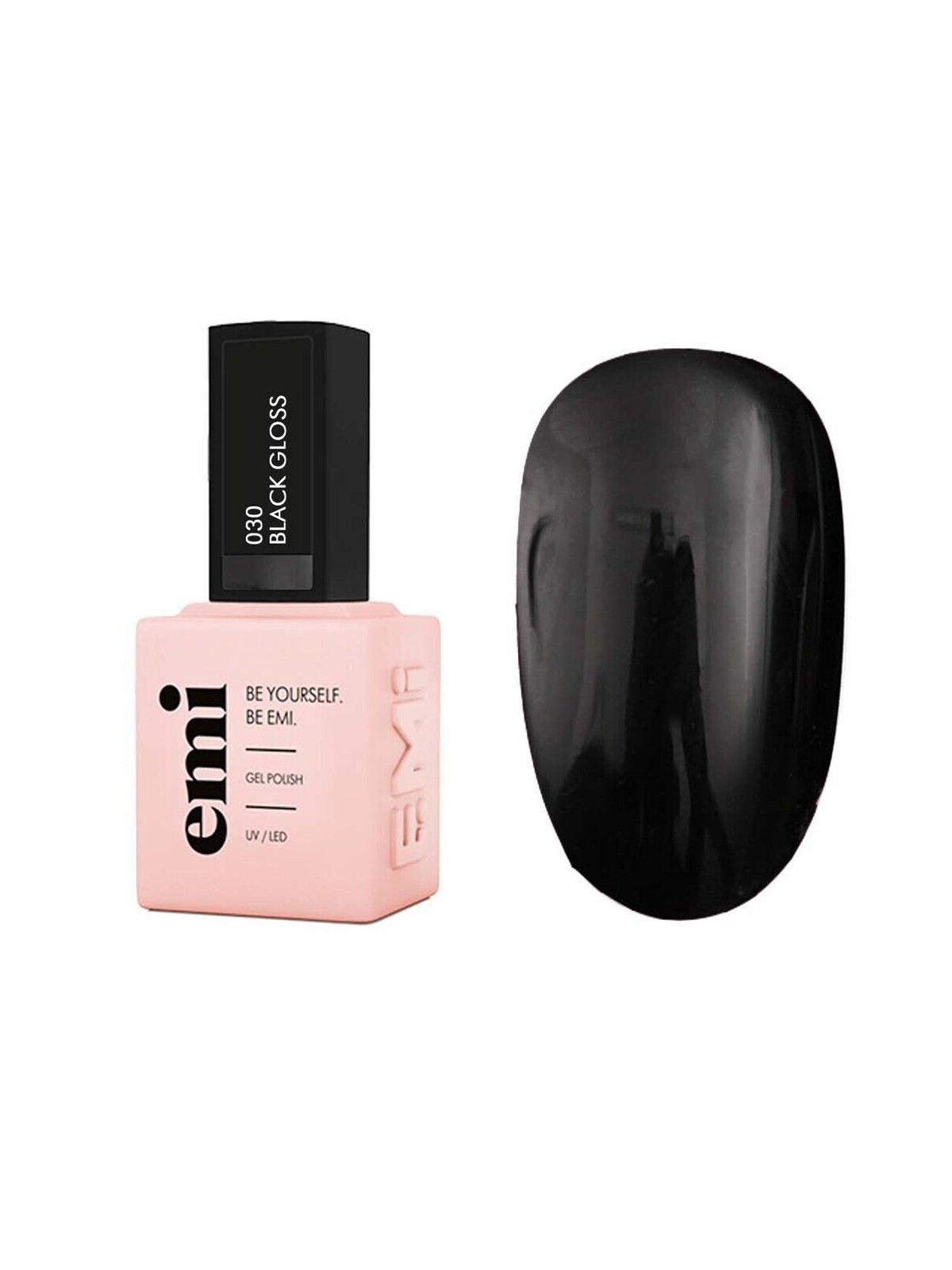 E.Milac Black Gloss /030 9ml