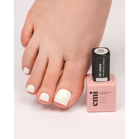 E.MiLac for pedicure White /1 9ml