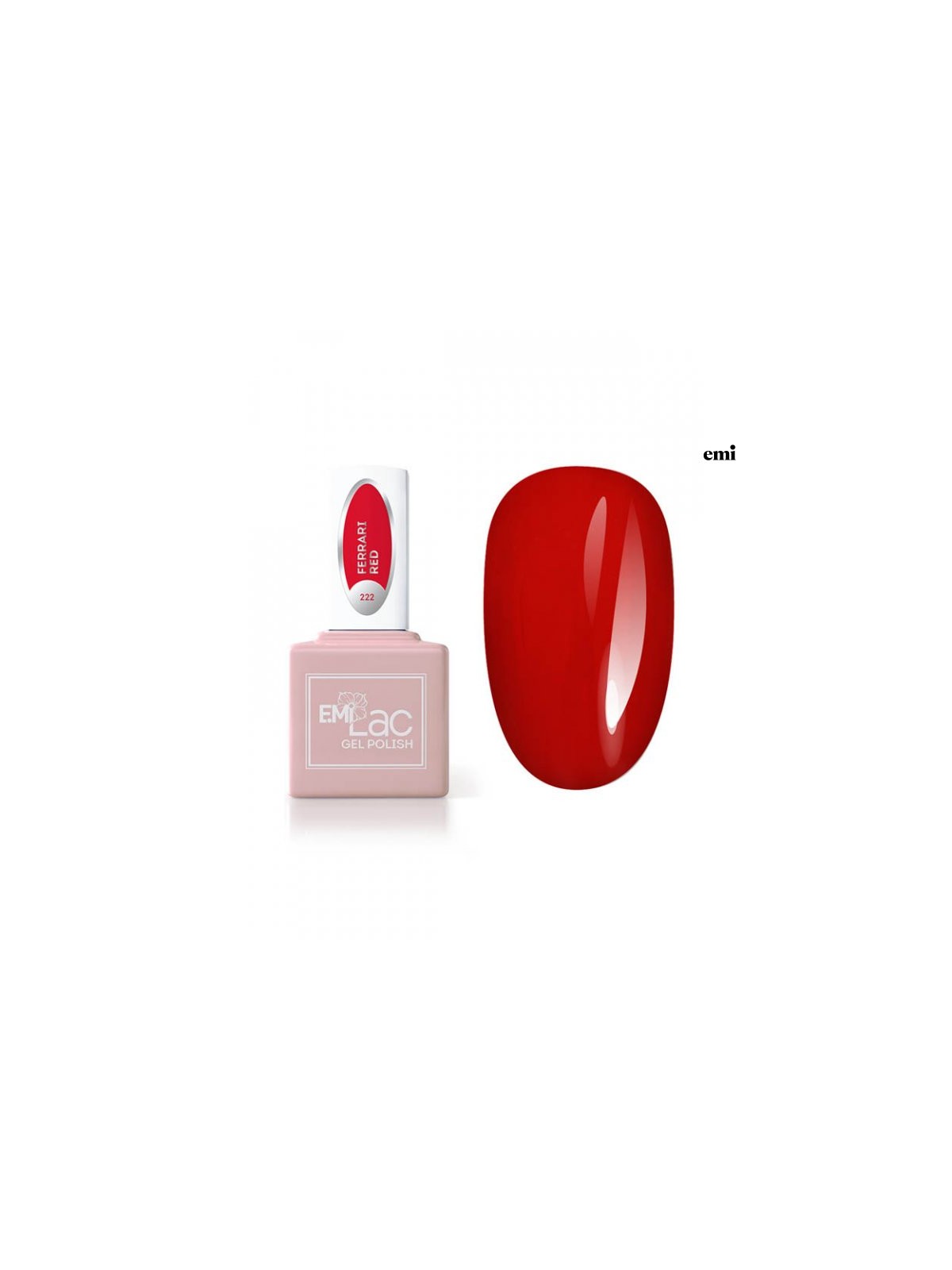 E.MiLac RM Ferrari Red /222 9ml