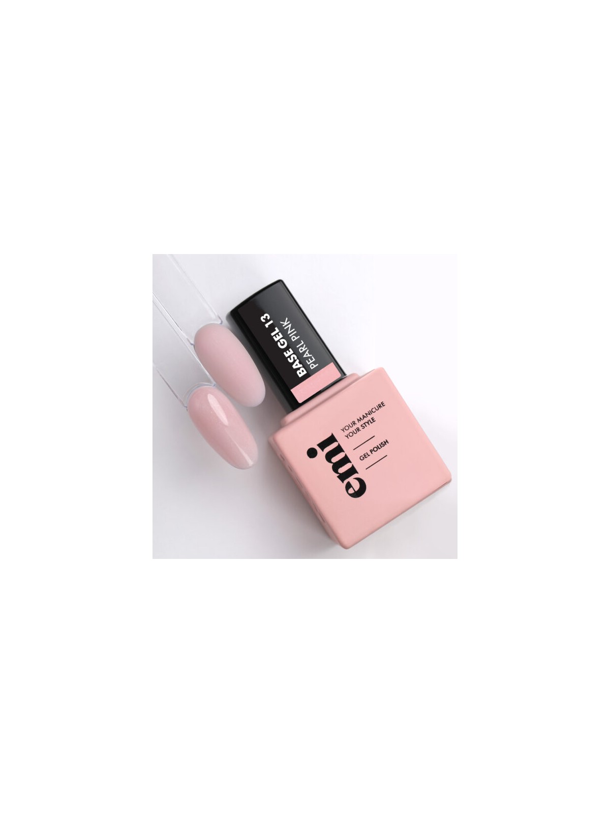 E.Milac Base Gel Pearl Pink /13