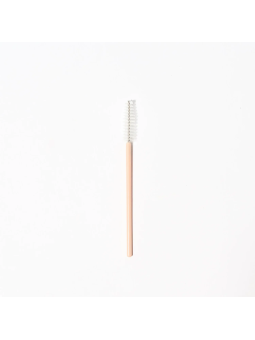 Eyelash Brushes (20 pieces) Nude/White