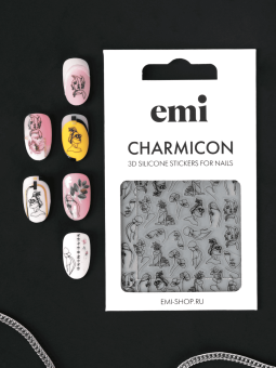 Charmicon 3D Silicone Stickers /209 Feminine