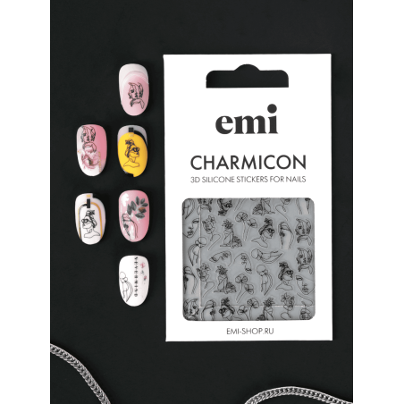 Charmicon 3D Silicone Stickers /209 Feminine