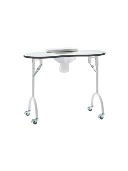 Mesa Manicure com Aspiração RickiParodi Pro 2 Módulos Branca