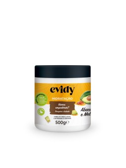 Máscara Capilar Evidy Abacate e Mel 500 gr