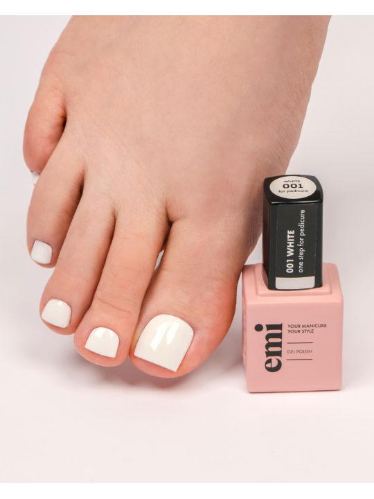 E.MiLac for pedicure White /1 9ml