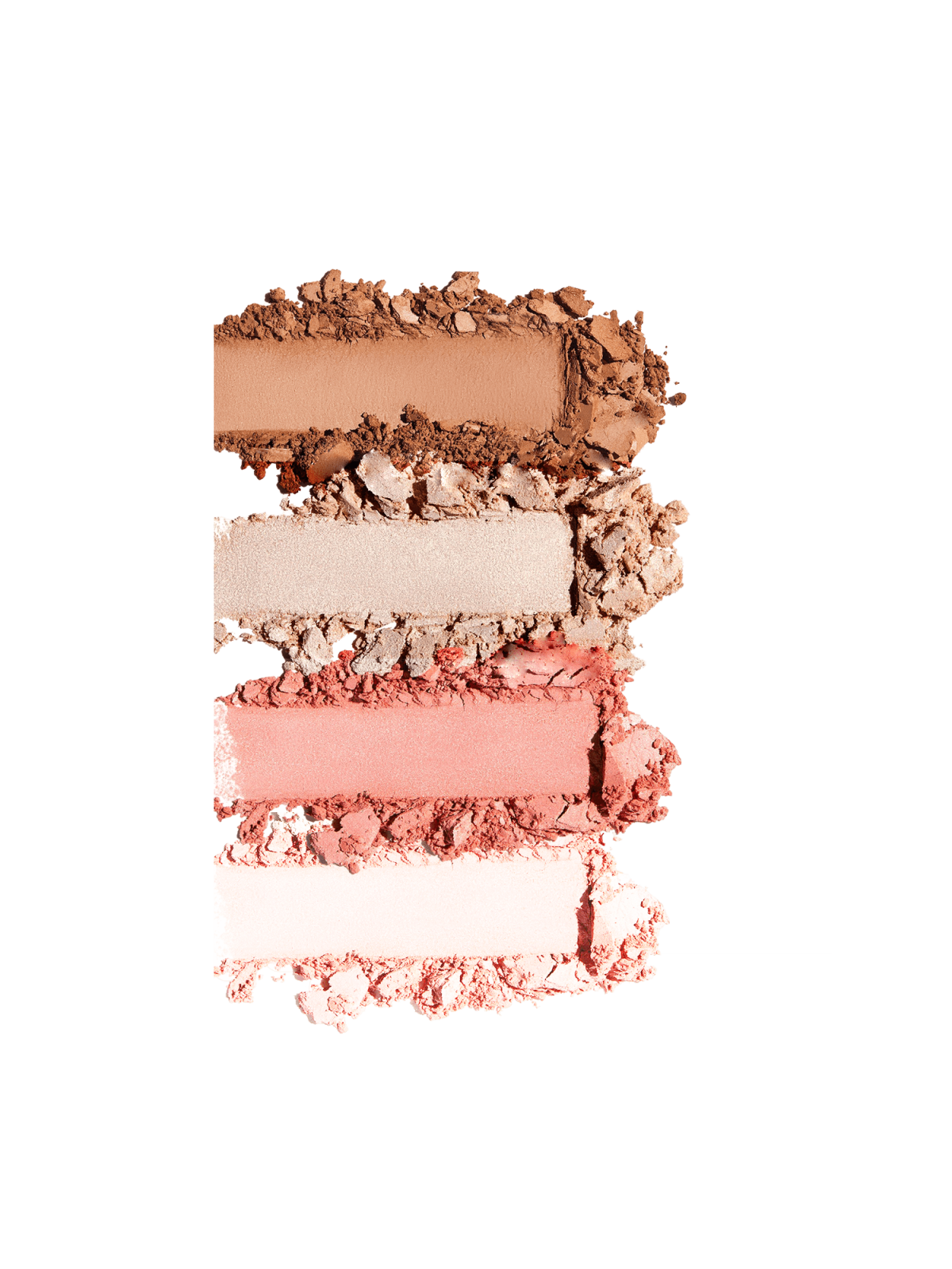 Palete "on fleek" (bronzer/pó translúcido/blush/iluminador/s