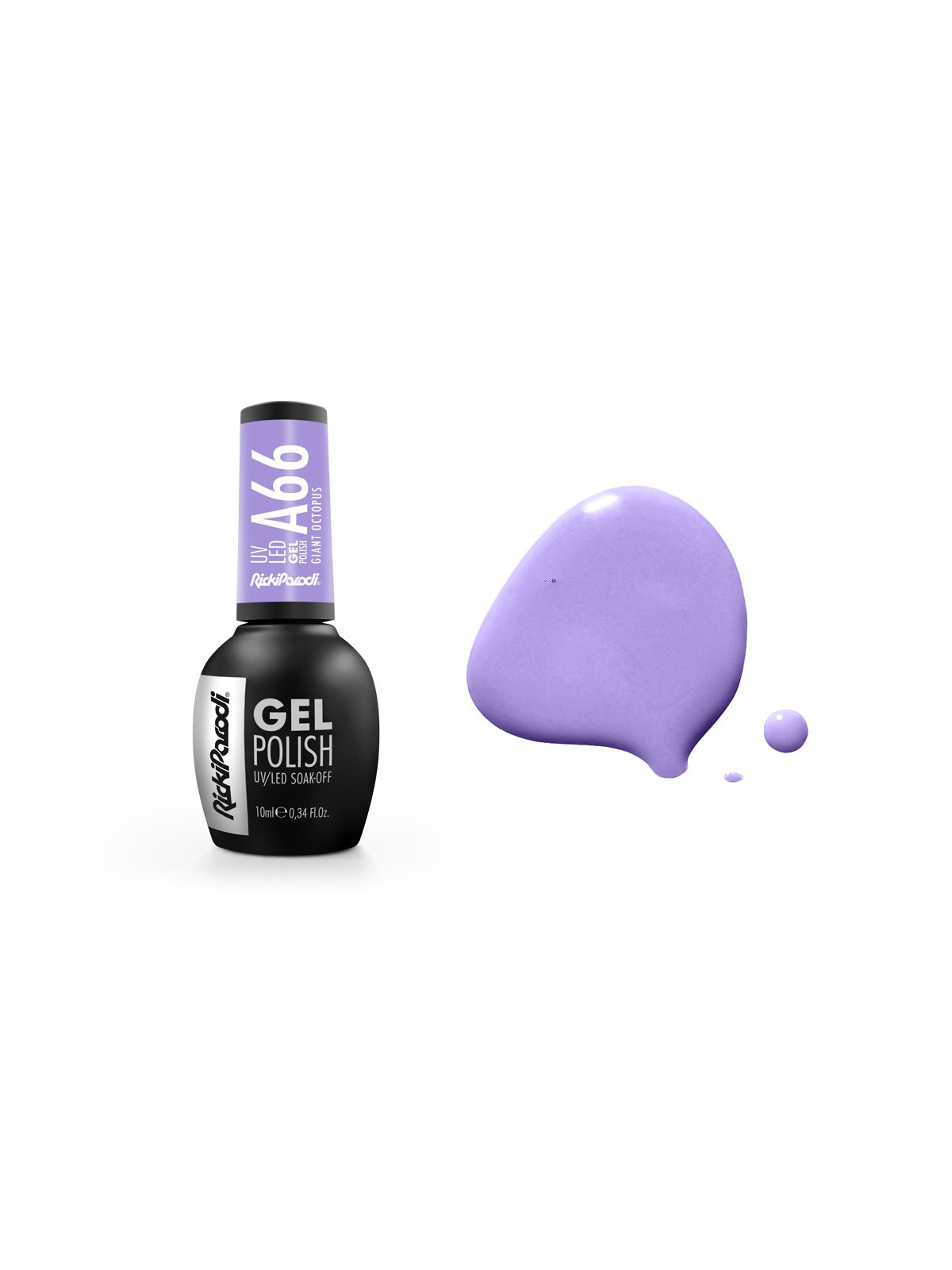 Verniz Gel Rickiparodi Giant Octopus A66 10 ml