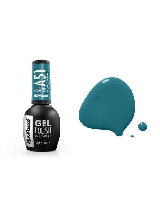 Verniz Gel Rickiparodi Melancholic Waves A51 10 ml