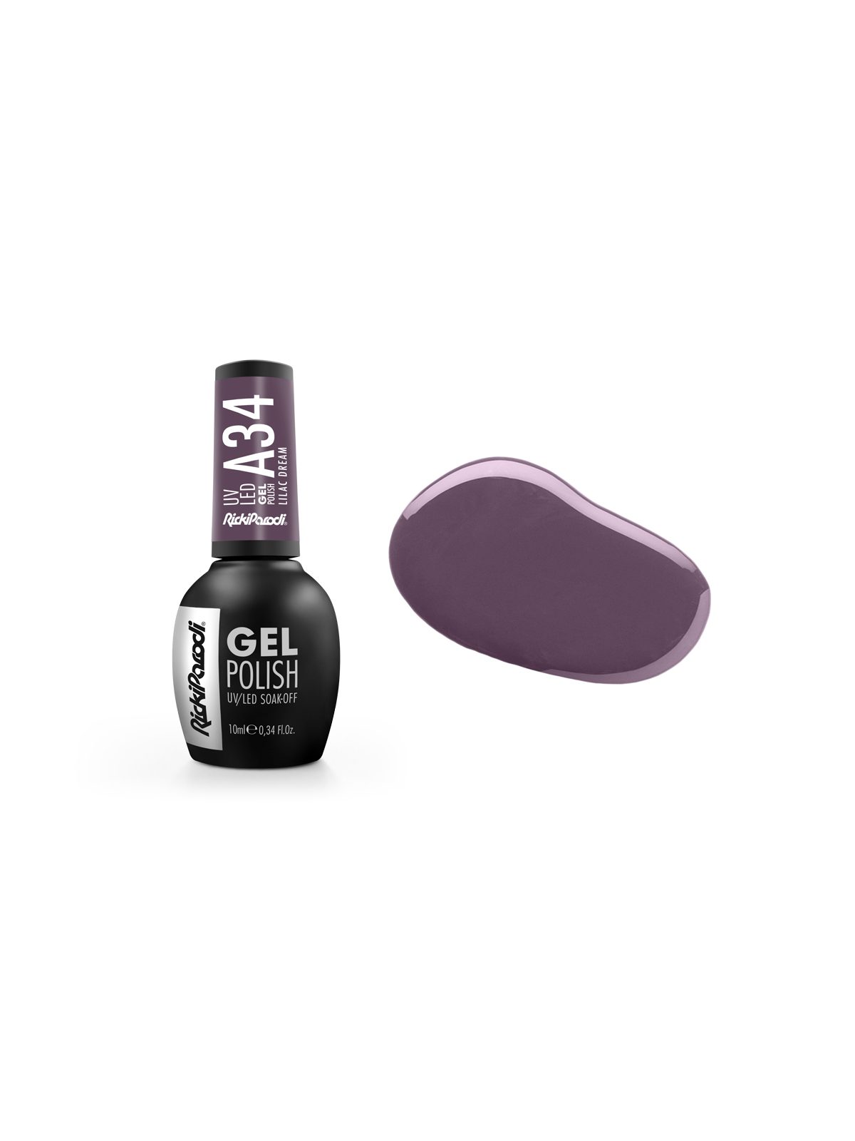 Verniz Gel Rickiparodi Lilac Dream A34 10 ml