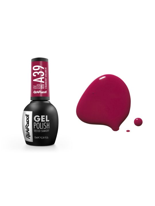 Verniz Gel Rickiparodi Strawberry Avalanche A39 10 ml