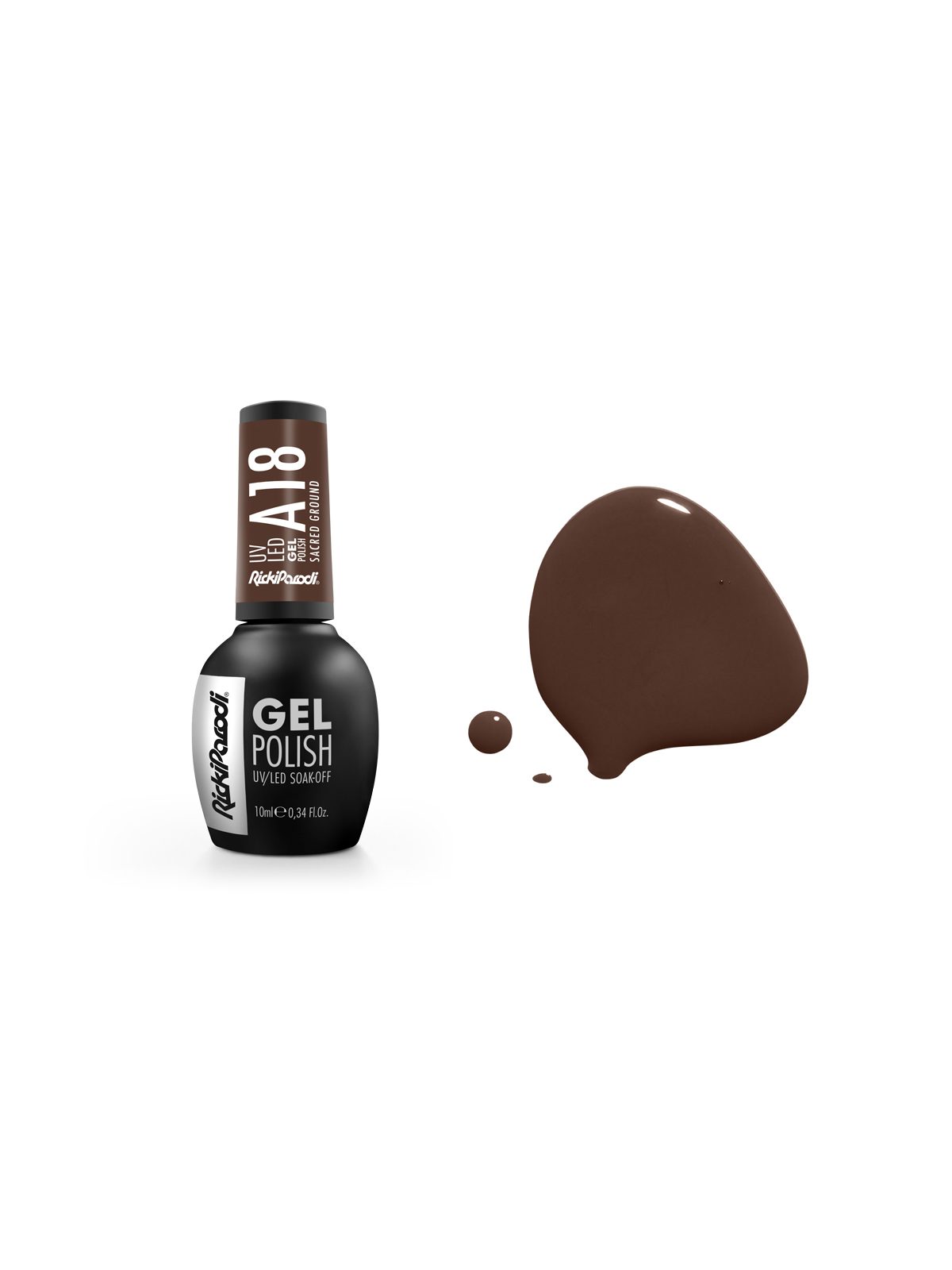 Verniz Gel Rickiparodi Sacred Ground A18 10 ml