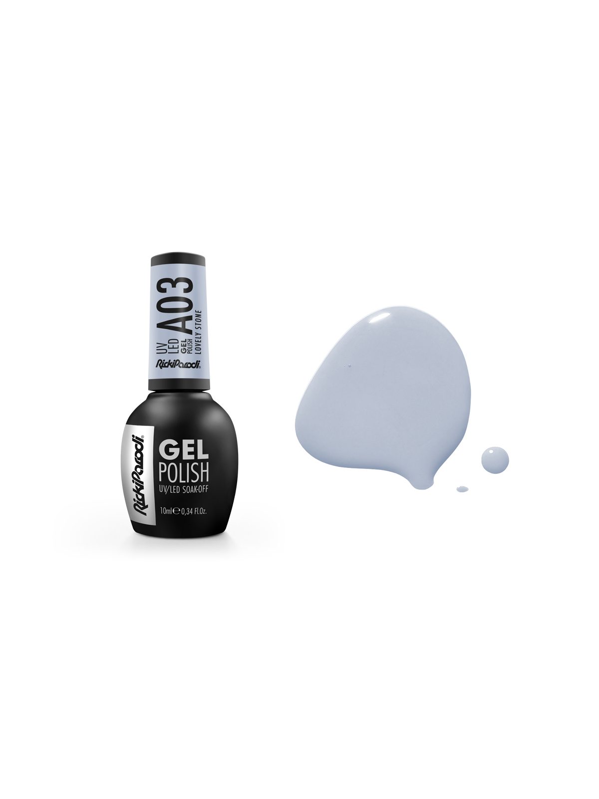 Verniz Gel Rickiparodi Lovely Stone A03 10 ml
