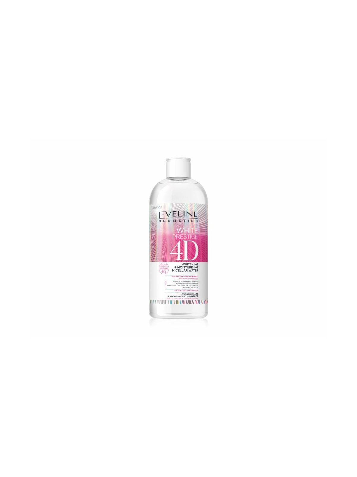 Água Micelar Eveline White Prestige 4D 400 ml