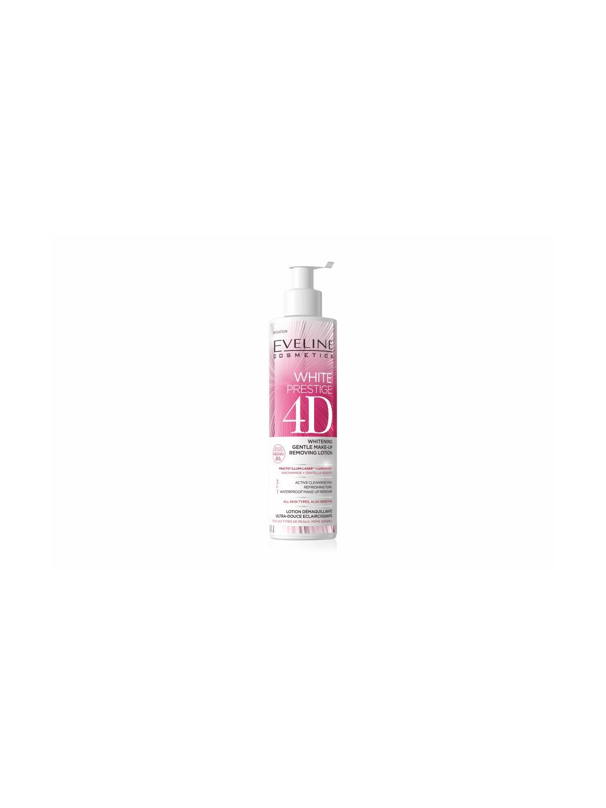 Loção Desmaquilhante Eveline White Prestige 4D 245 ml