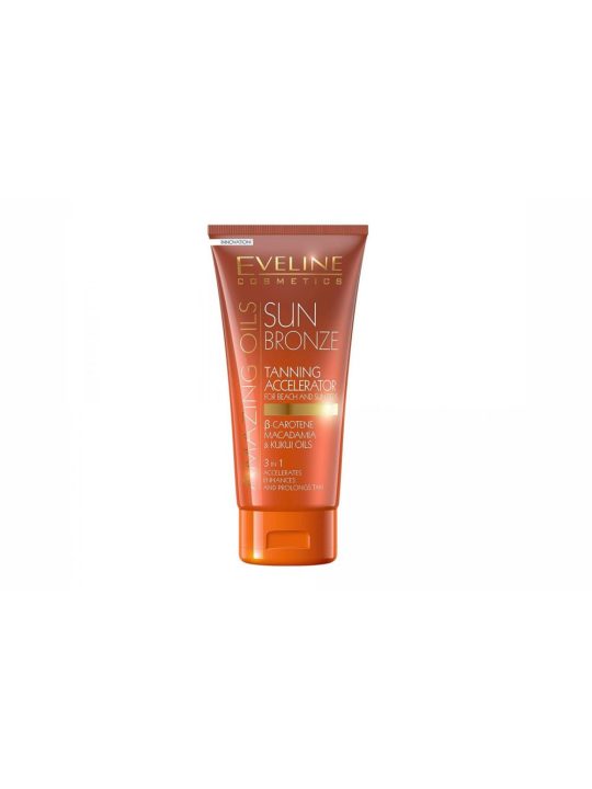 Acelerador de Bronzeamento Eveline Amazing Oils 3 em 1 150 m