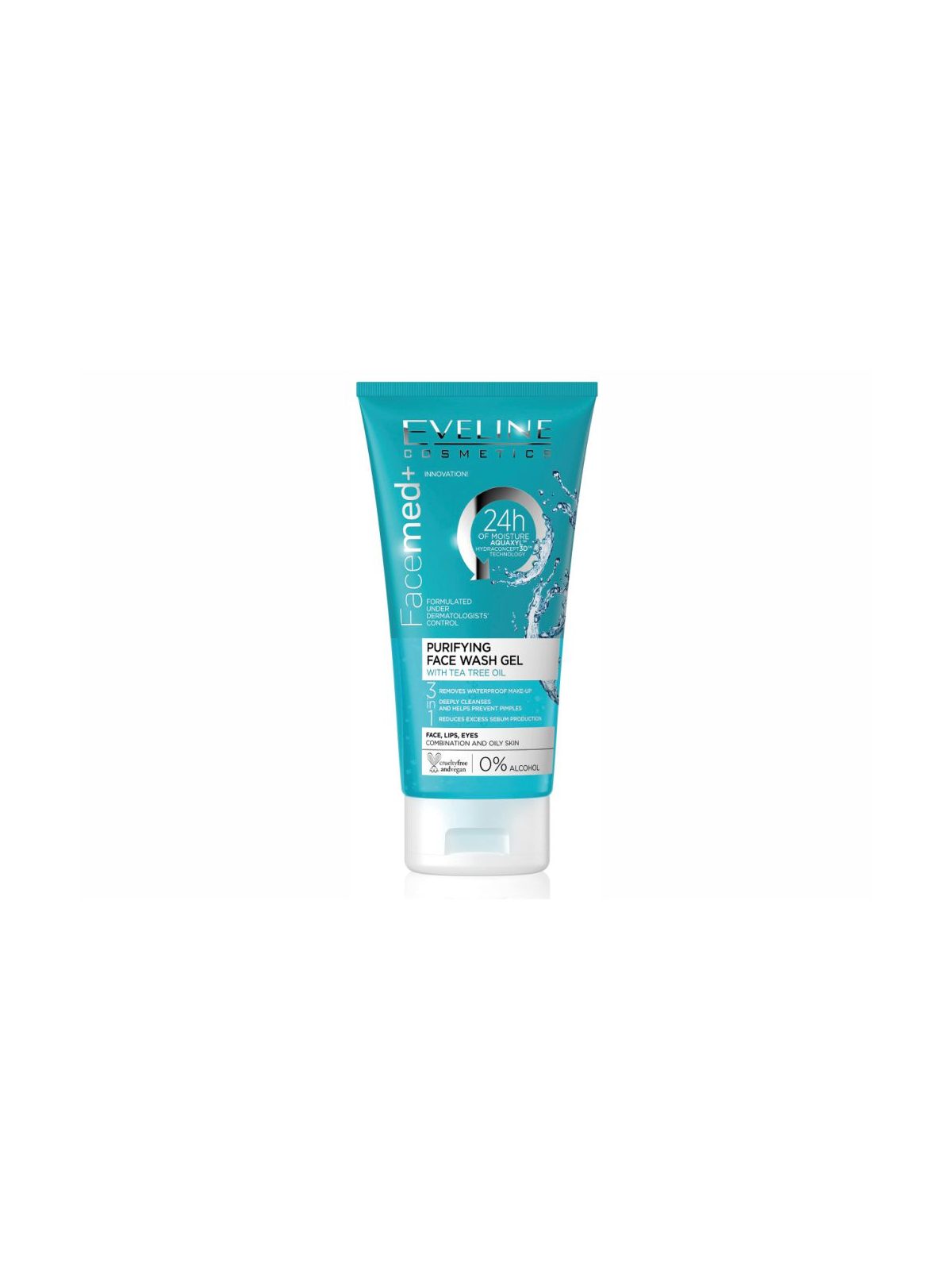Gel de Limpeza Facial Purificante com Óleo de Árvore do Chá