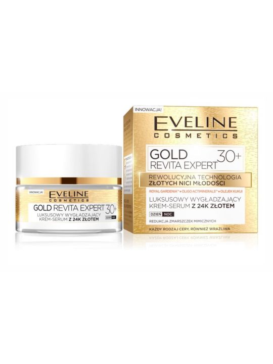 Creme de Dia e Noite 30+ Eveline Gold Lift Expert 50 ml